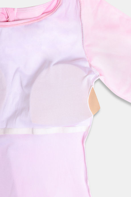 Zelocity Padded Maillot With Zipper - Cherry Blossom — image 7